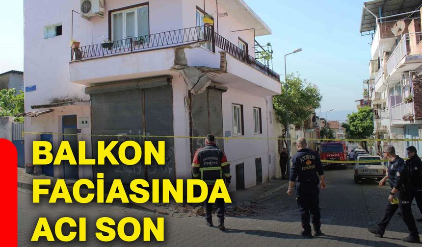 Balkon faciasında acı son