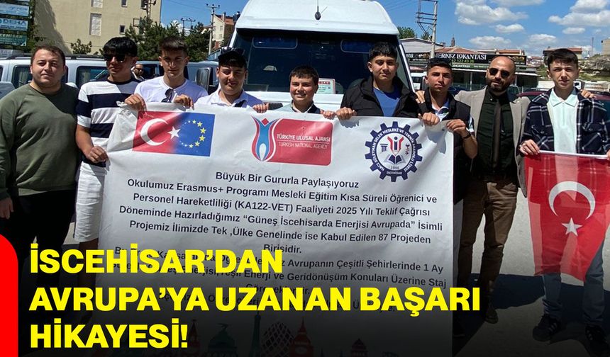 İscehisar’dan Avrupa’ya uzanan başarı hikayesi