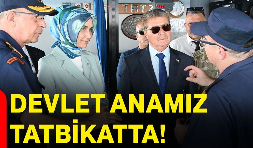 Devlet Anamız tatbikatta!