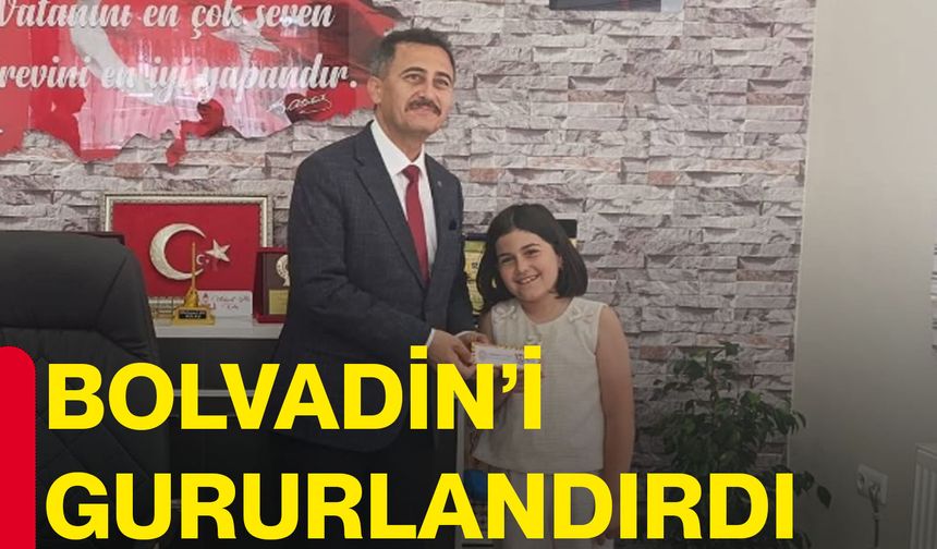 Bolvadin’i gururlandırdı
