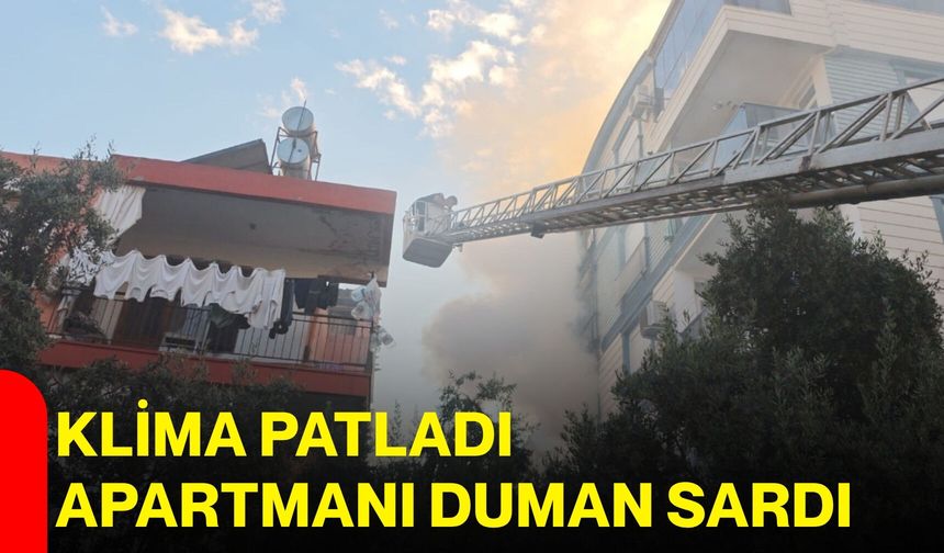 Klima Patladı, Apartmanı Duman Sardı