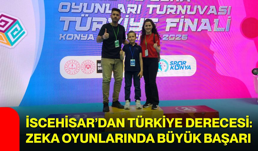 İscehisar’dan Türkiye derecesi: Zeka oyunlarında büyük başarı