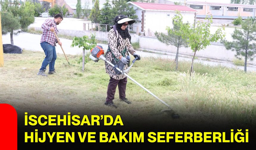 İscehisar’da hijyen ve bakım seferberliği