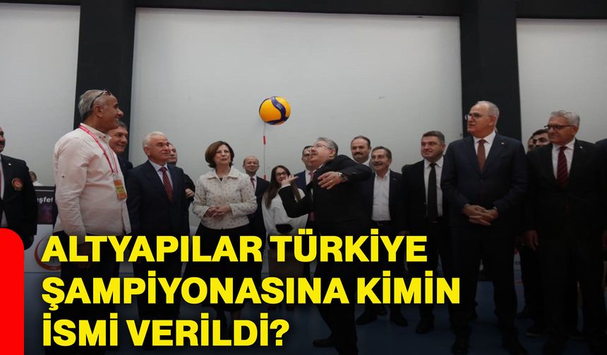 Altyapılar Türkiye Şampiyonasına kimin ismi verildi?