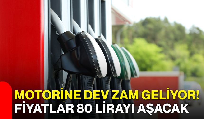 Motorine dev zam geliyor! Fiyatlar 80 lirayı aşacak
