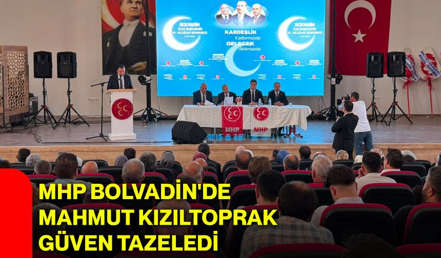 MHP Bolvadin'de Mahmut Kızıltoprak güven tazeledi
