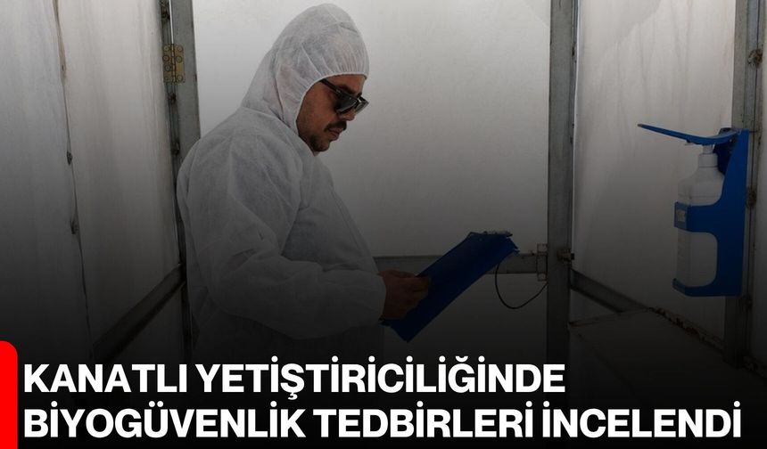 Kanatlı yetiştiriciliğinde biyogüvenlik tedbirleri incelendi