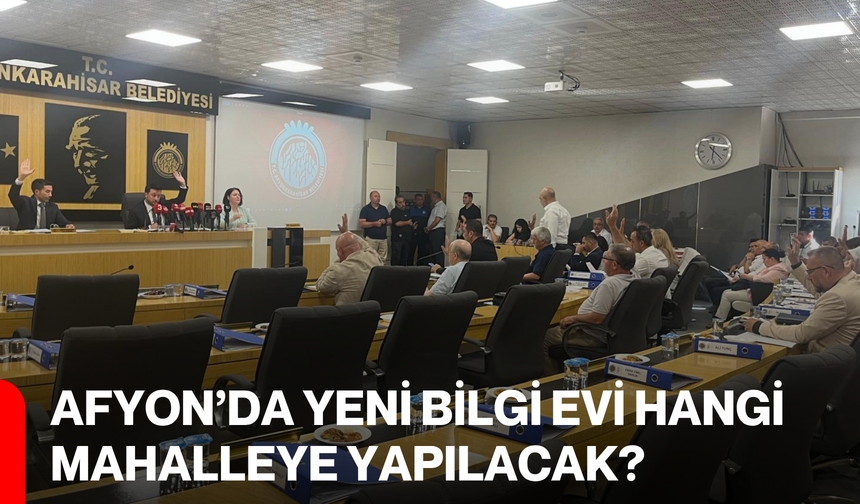 Afyon’da yeni bilgi evi hangi mahalleye yapılacak?