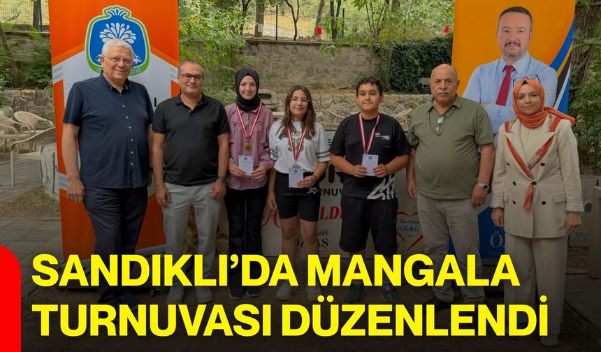 Sandıklı’da mangala turnuvası düzenlendi