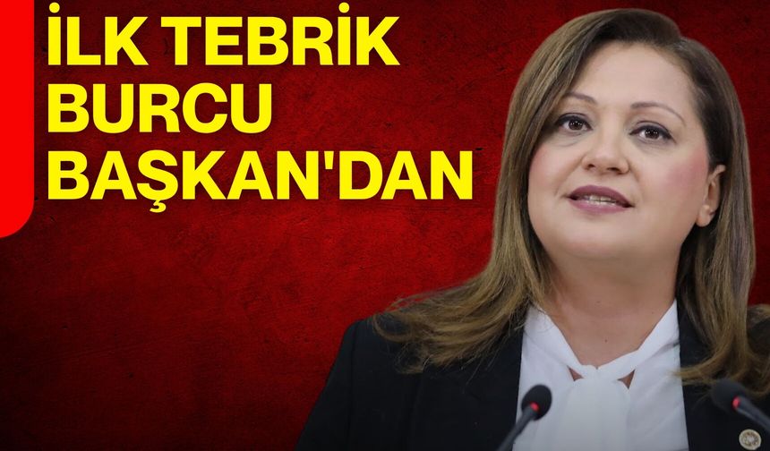 Burcu Köksal’dan Özgür Kavak’a tebrik mesajı