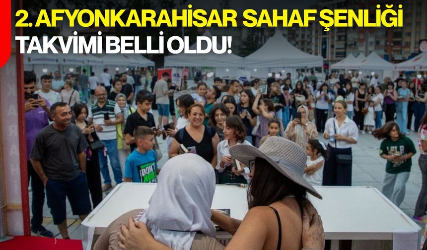 2. Afyonkarahisar Sahaf Şenliği takvimi belli oldu
