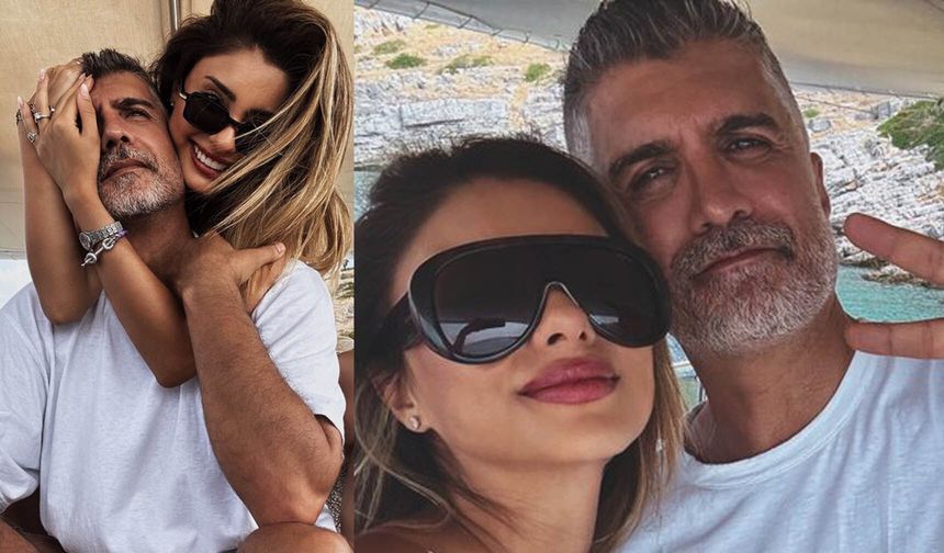 Özcan Deniz ve Samar Dadgar’dan romantik tatil!