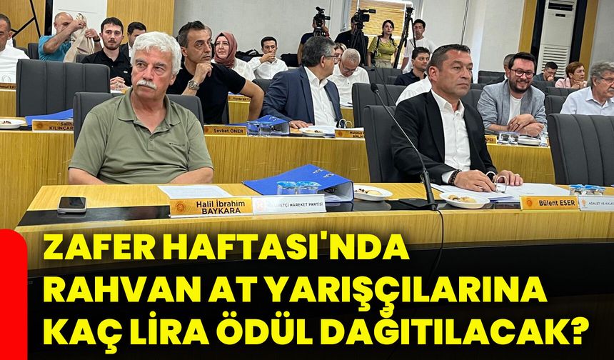 Zafer Haftası'nda rahvan at yarışçılarına kaç lira ödül dağıtılacak?