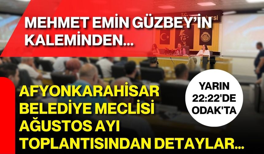 Mehmet Emin Güzbey’in kaleminden