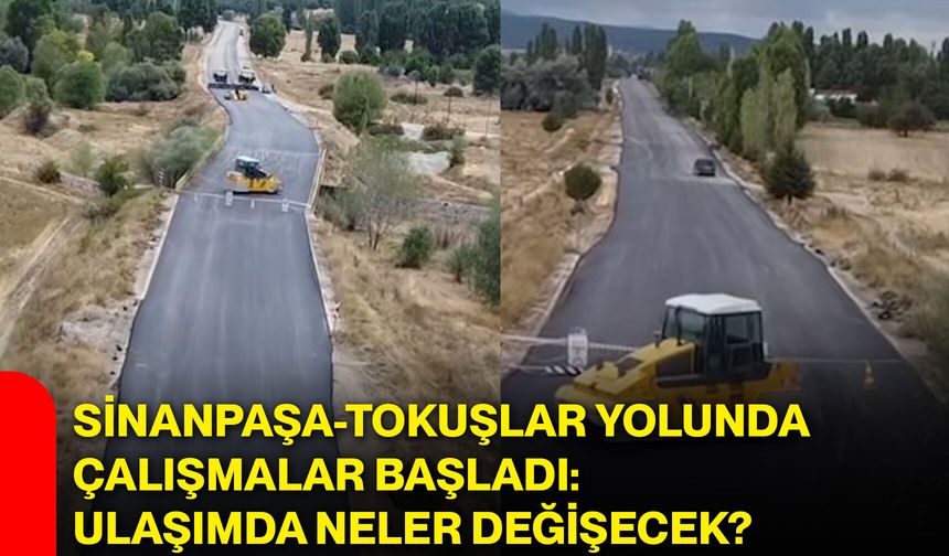 Sinanpaşa-Tokuşlar yolunda çalışmalar başladı: Ulaşımda neler değişecek?