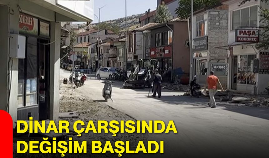 Dinar çarşısında değişim başladı
