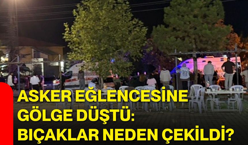 Asker eğlencesine gölge düştü: Bıçaklar neden çekildi?