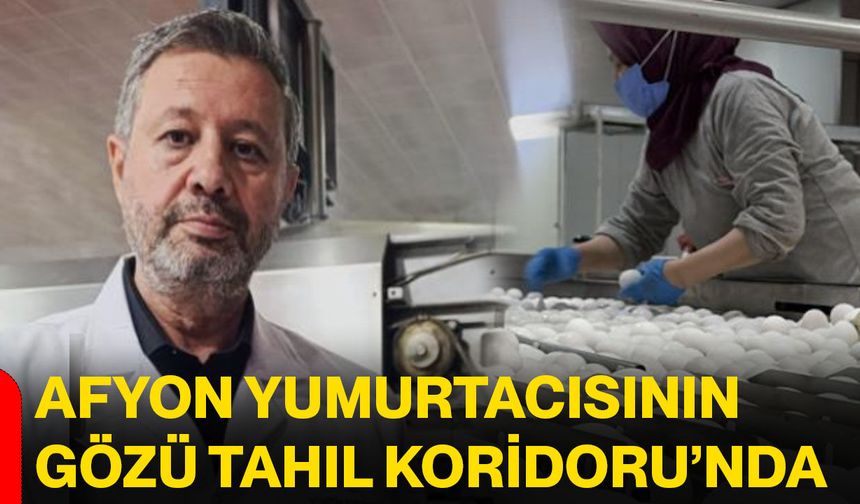 Afyon yumurtacısının gözü Tahıl Koridoru’nda