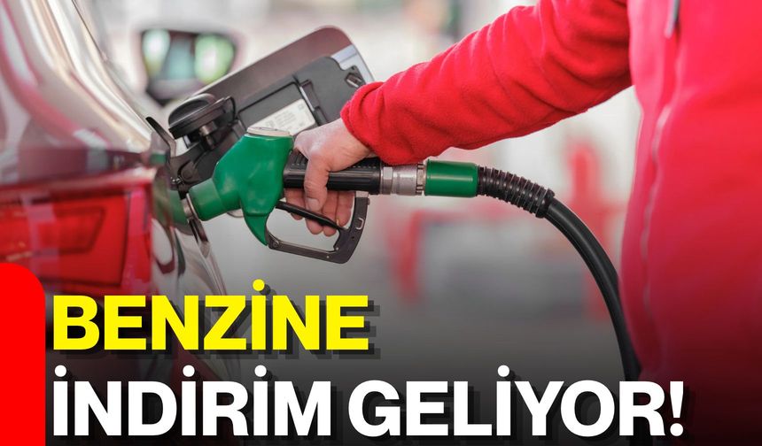 Benzine indirim geliyor!