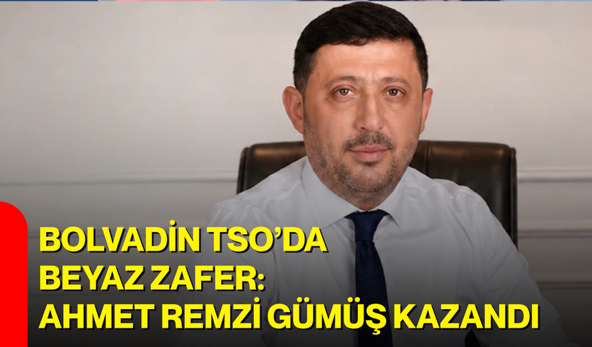 Bolvadin TSO’da  beyaz zafer: Ahmet Remzi Gümüş kazandı