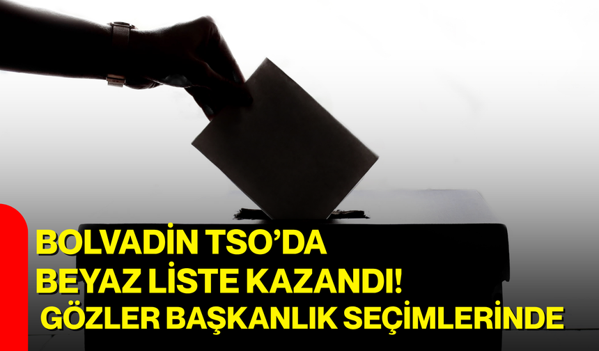 Bolvadin TSO’da beyaz liste kazandı! gözler başkanlık seçimlerinde