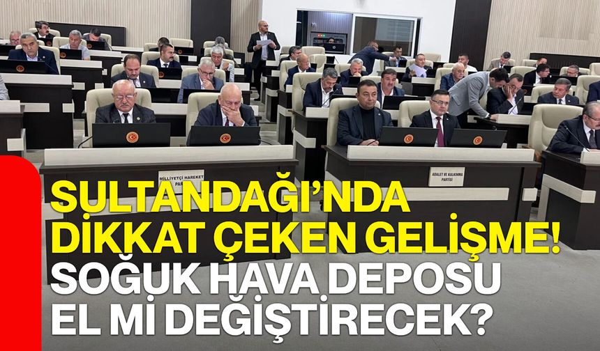 Sultandağı’nda dikkat çeken gelişme! Soğuk hava deposu el mi değiştirecek?