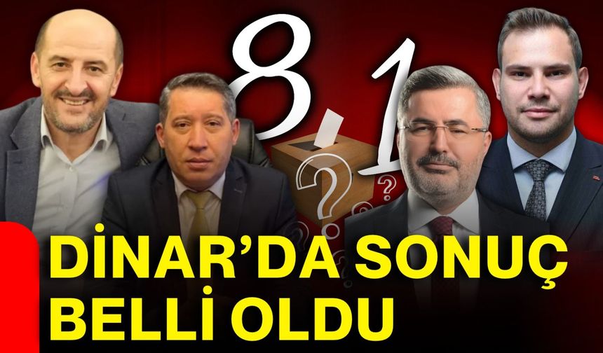Dinar’da sonuç belli oldu