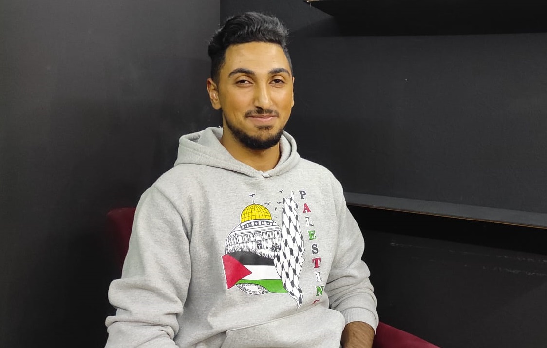 Filistinli öğrenciler projelerini anlattı