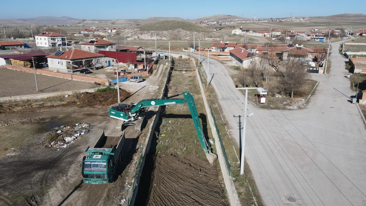 Gebeceler taşkına karşı önlem alıyor