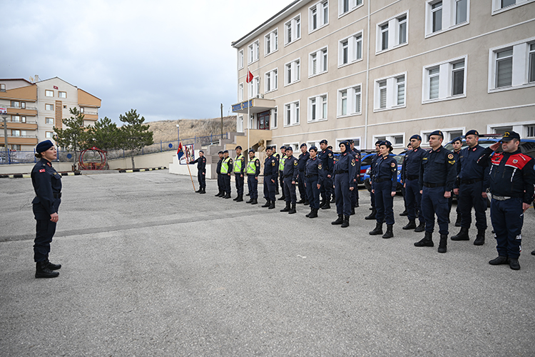 İlçenin asayişi Özlem Üsteğmen'e emanet!