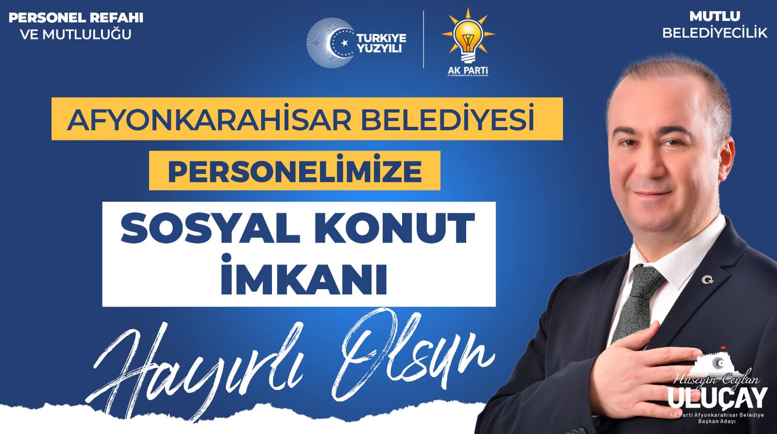 Uluçay’ın, belediye personeline verdiği 10 projenin sözü ne?