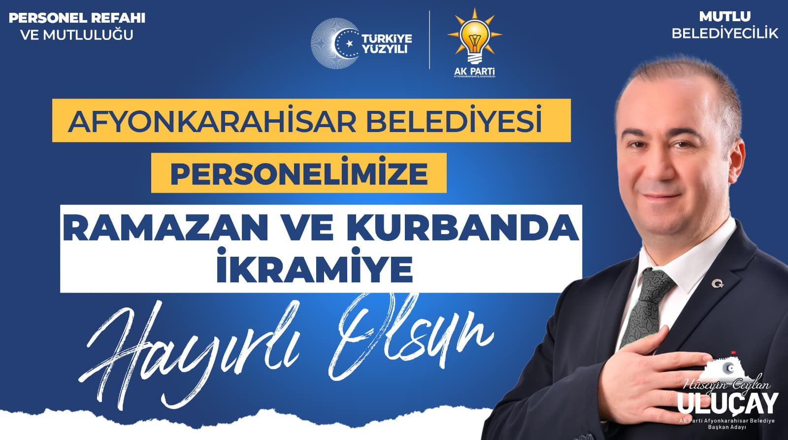 Uluçay’ın, belediye personeline verdiği 10 projenin sözü ne?