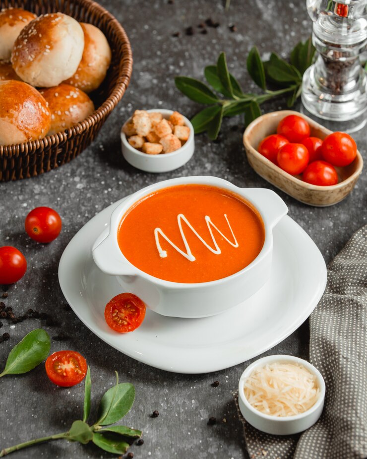 Creamy Tomato Soup Grated Parmesan 140725 3085