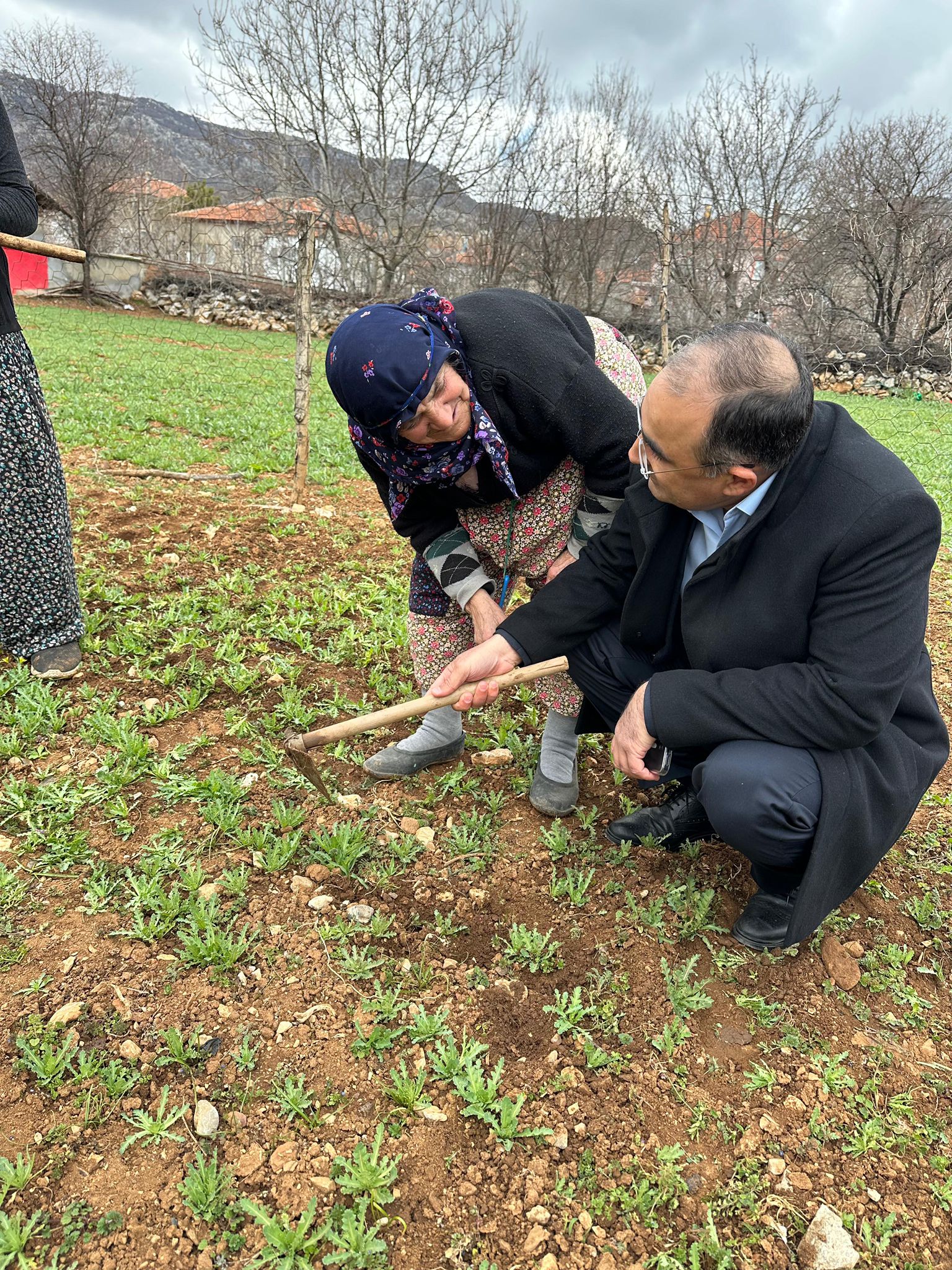 Eline Çapa Aldı, Haşhaş Tarlasına Girdi!