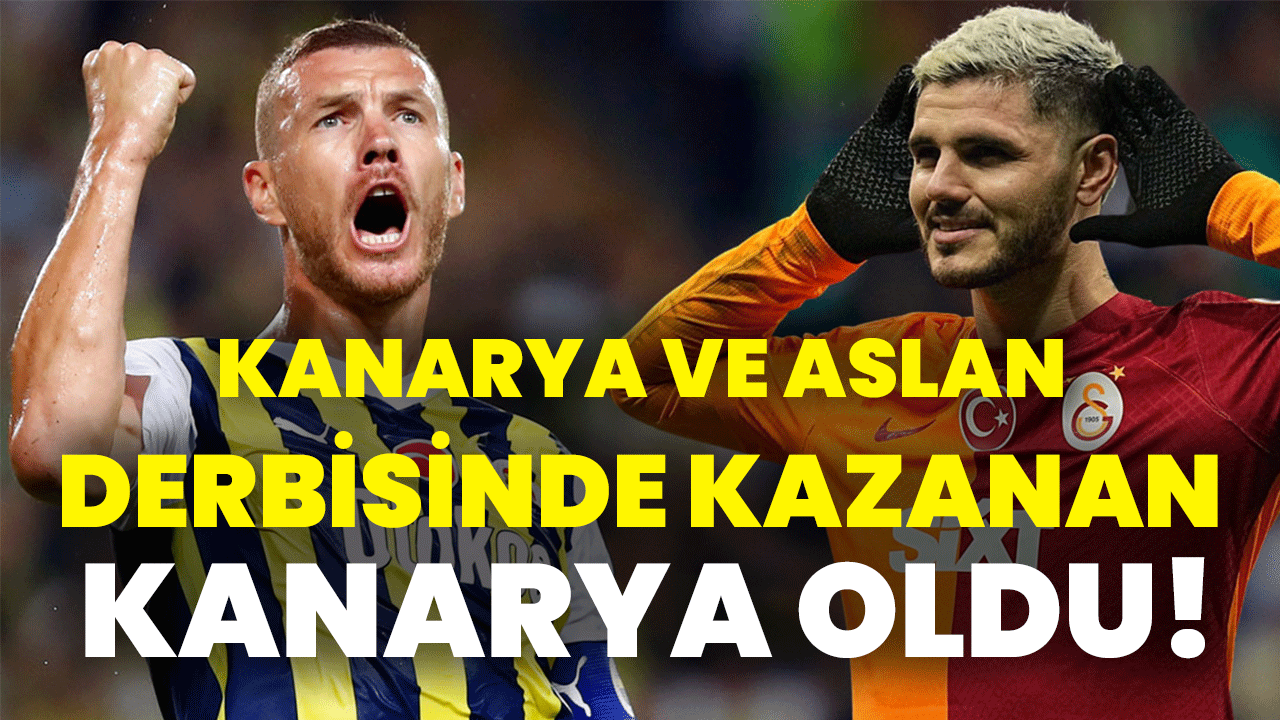 Kanarya ve Aslan derbisinde kazanan Kanarya oldu!