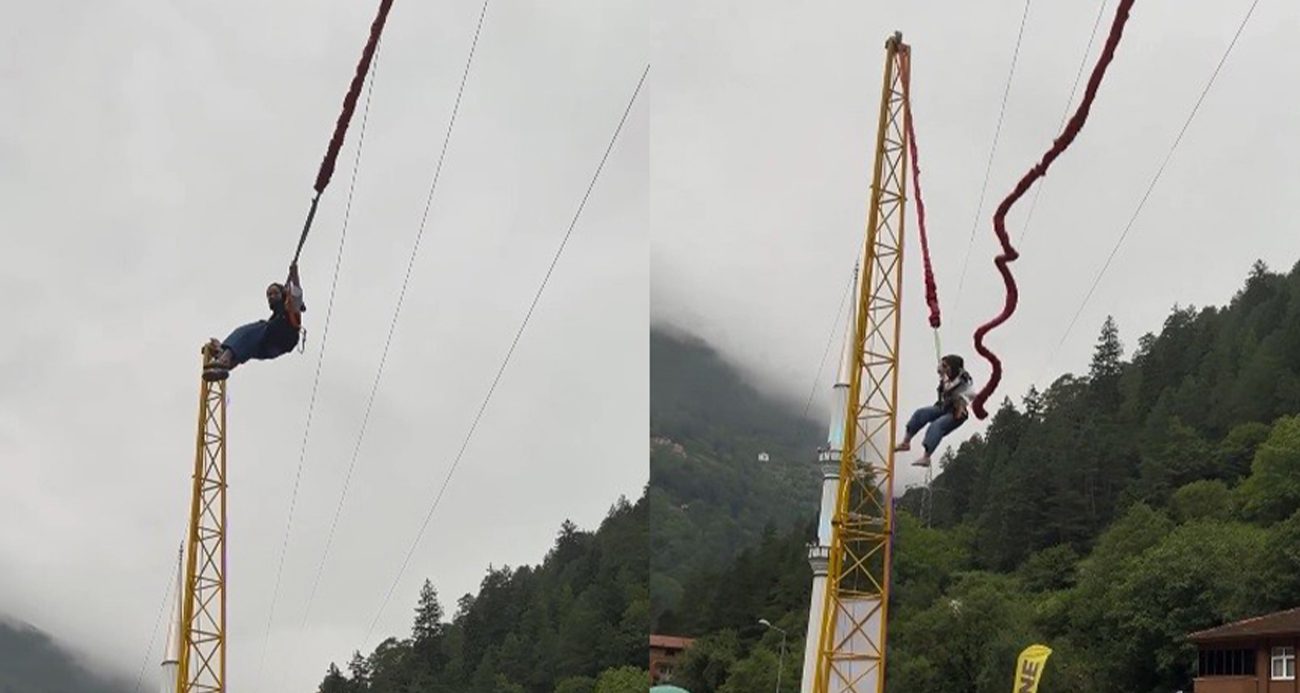 Yürekleri ağza getiren kaza!