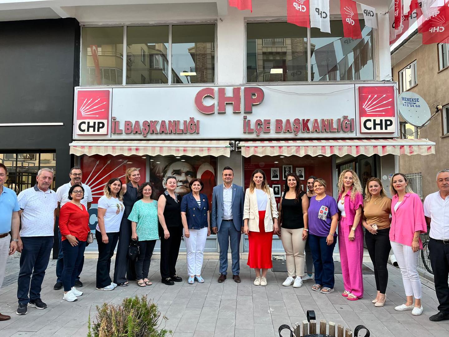 Abay, CHP Afyonkarahisar İl Başkanı Erhan’ı ziyaret etti!