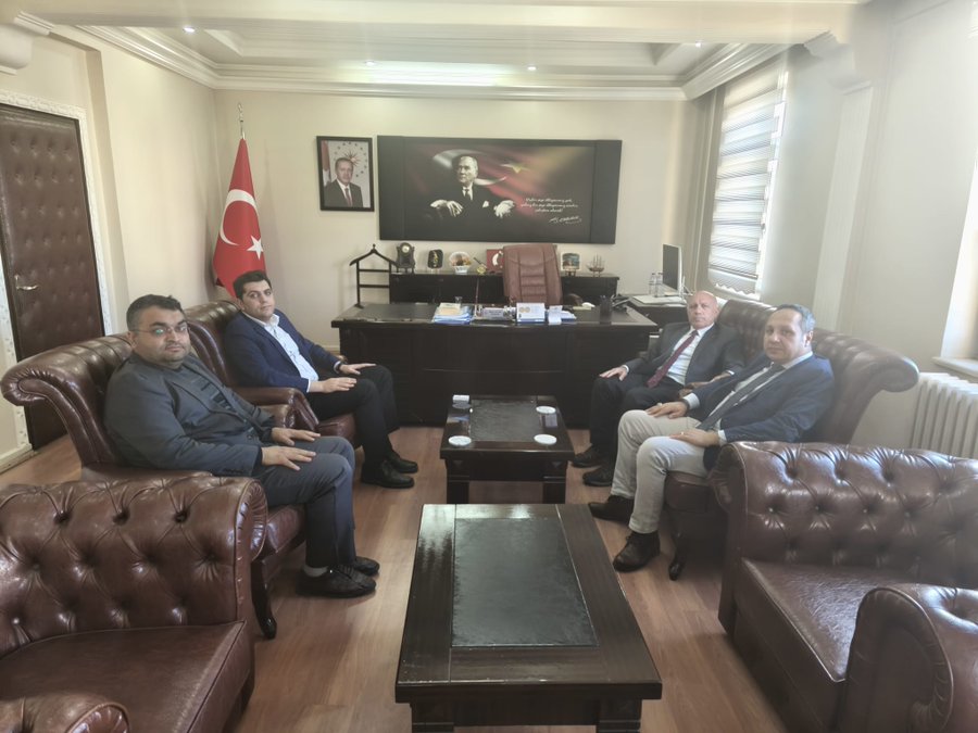 Kütahya Vakiflar Müdürü, Kaymakam Çeli̇k’i̇ Zi̇yaret Etti̇