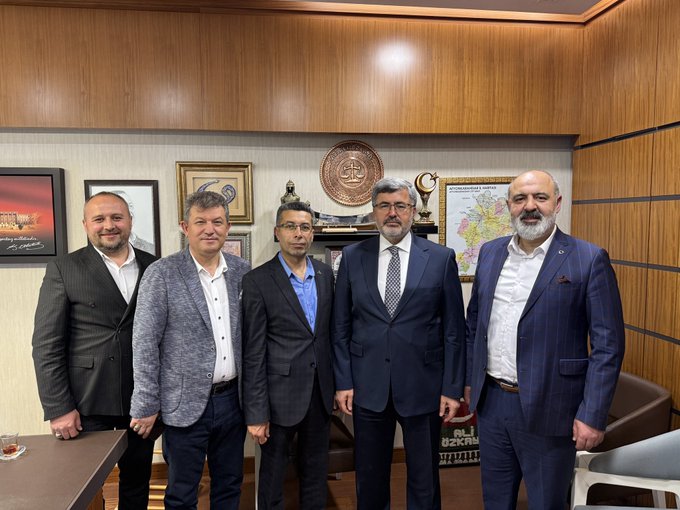 Milletvekili Özkaya Ve Sultandağı Heyeti, Tbmm’de Bir Araya Geldi