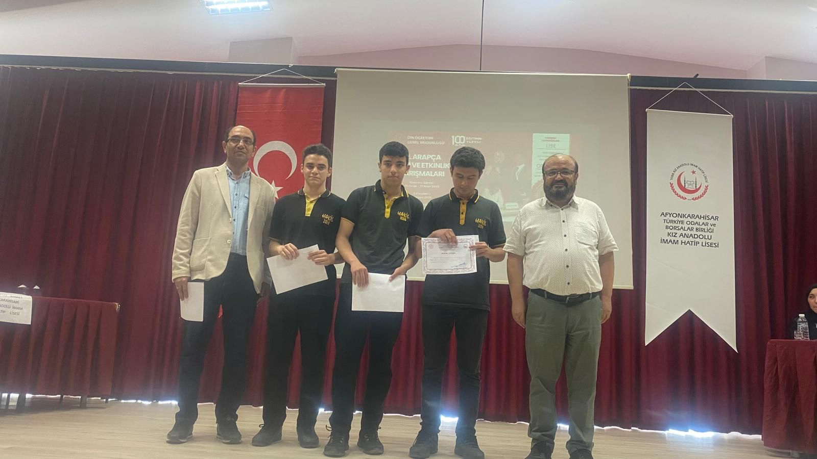 12. Arapça Bi̇lgi̇ Ve Etki̇nli̇k Yarişmasi Gerçekleşti̇4