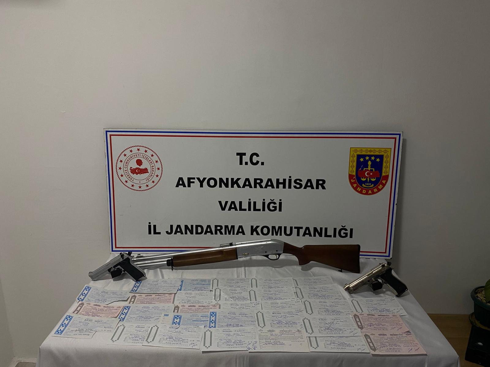 Afyon’da Tefeci̇lere Geçi̇t Yok!