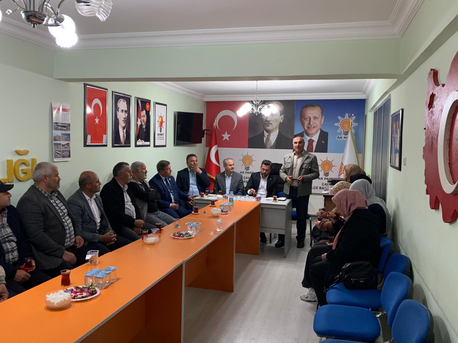 Ak Parti̇ Çay İlçe Danişma Mecli̇si̇nde Neler Konuşuldu1