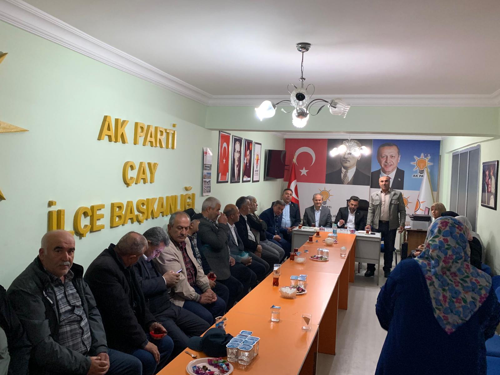 Ak Parti̇ Çay İlçe Danişma Mecli̇si̇nde Neler Konuşuldu2
