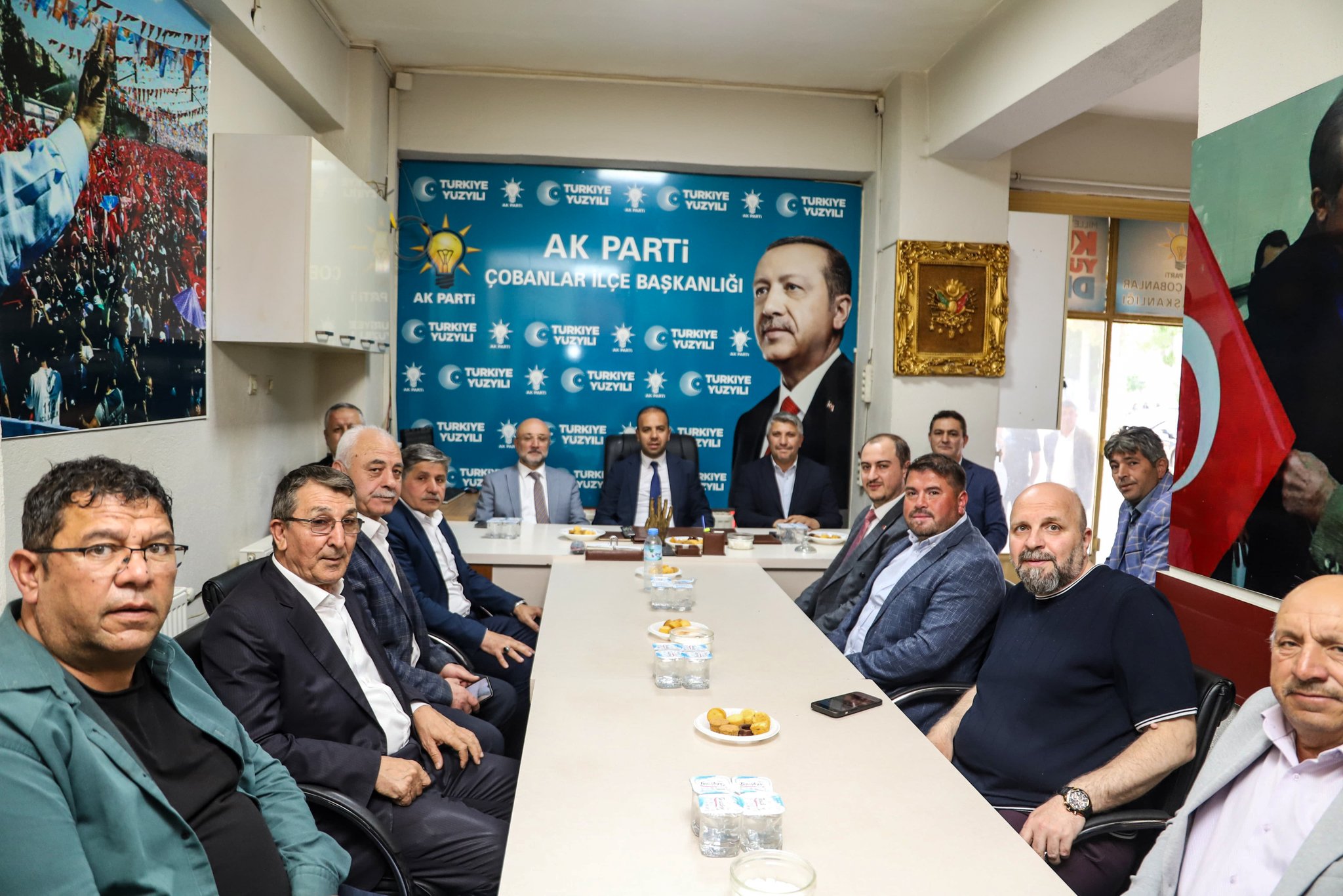 Ak Parti̇ İl Başkanliği, İlçe Teşki̇latlariyla Neden Görüştü Çobanlar-1