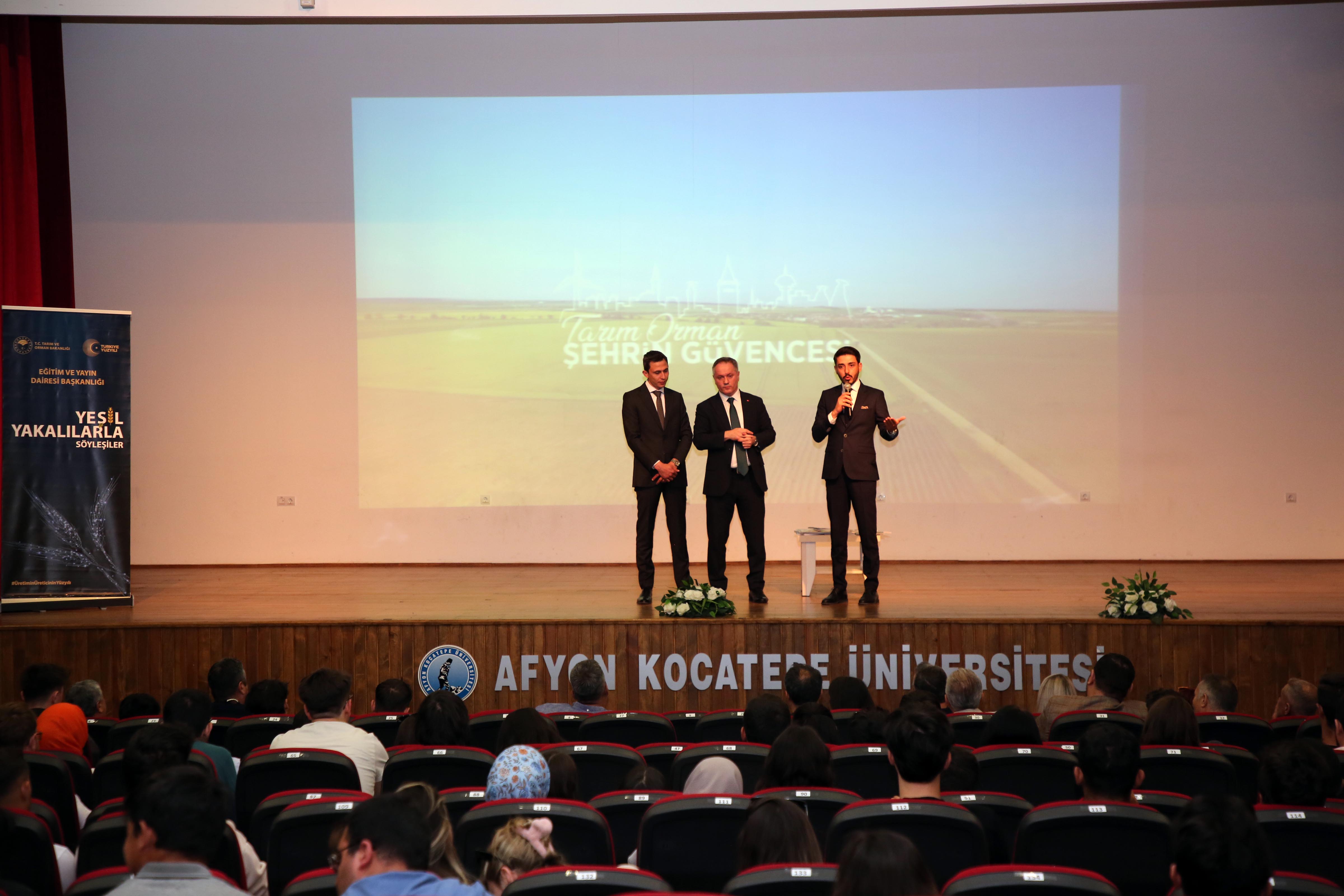 Akü’de “Yeşi̇l Yakalilarla Söyleşi̇ler” Etki̇nli̇ği̇ Düzenlendi̇5