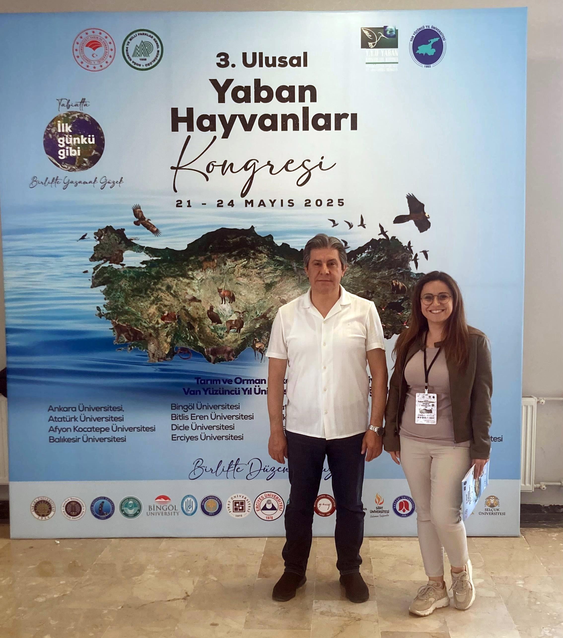 Akürem, Van’da 3. Ulusal Yaban Hayvanlari Kongresi̇ne Katildi!2
