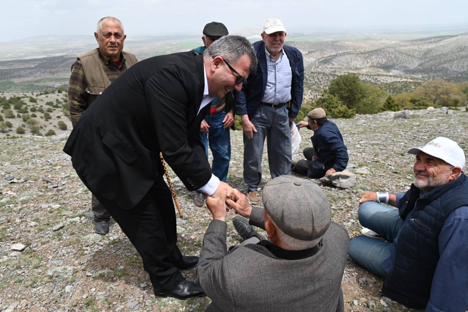 Başkan Koyuncu, Yağmur Duasina Katildi2