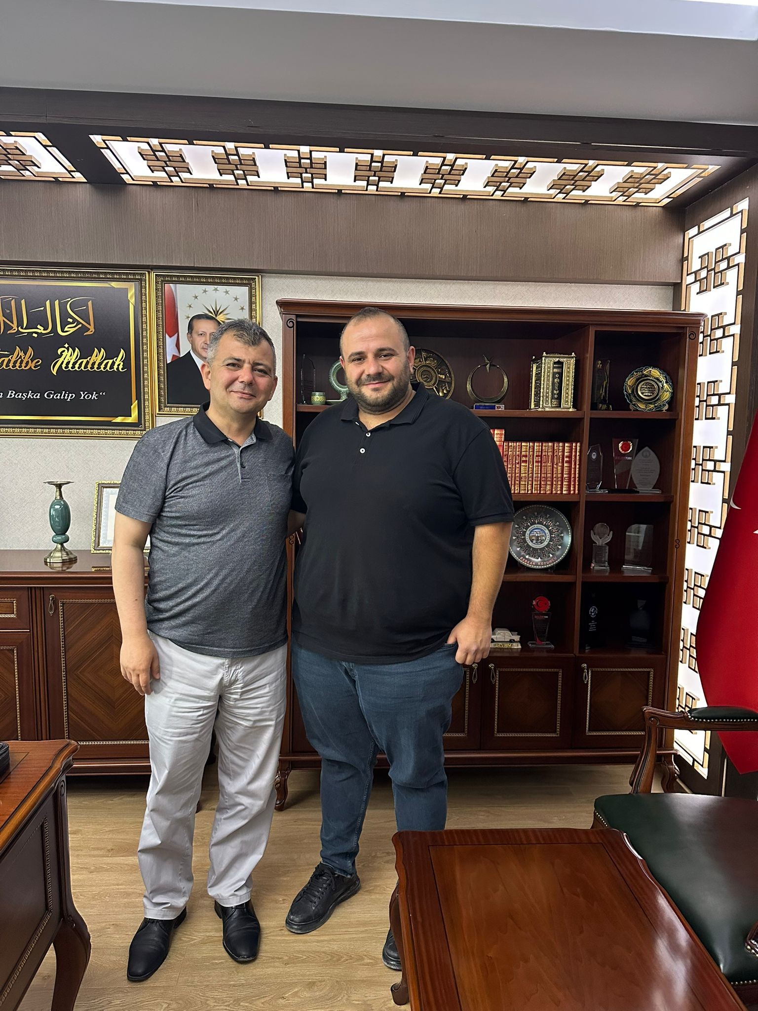 Başkan Koyuncu’ya Veda Zi̇yareti̇