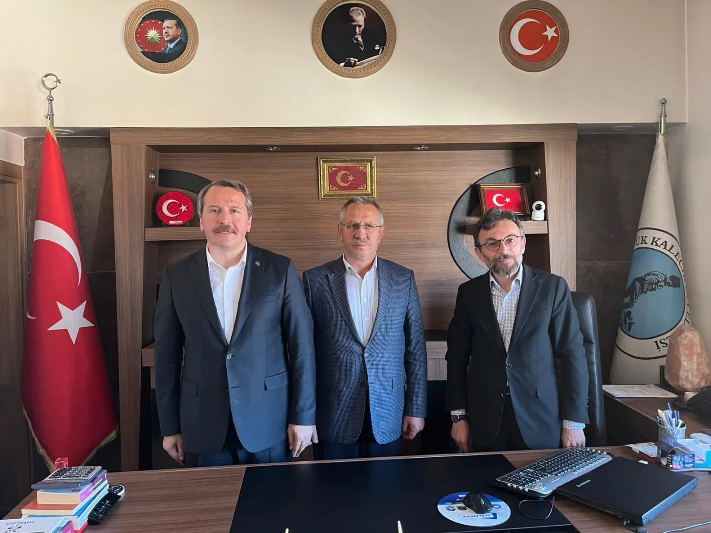 Başkan Yalçın Başkan Çelik