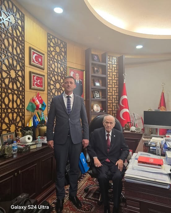 Başkan Yıldırım’dan Mhp Genel Başkanı Bahçeli’ye Ziyaret (2)